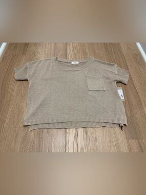 Knit Short Sleeve Top